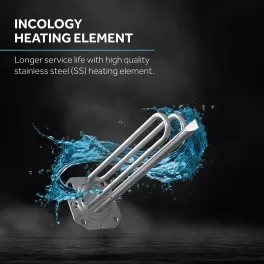 Haier EI3V-Pret, 3 Litre Instant Water Heater with 5 Star Rating, Shock Proof, 8 Bar Rated Pressure and IPX4 Water Resistance, Ivory