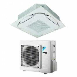 Daikin FCVFQ 4 Way 3 Ton Inverter Cassette AC with Auto Restart, White