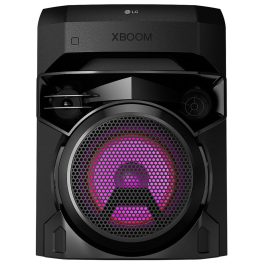 LG XL2, 80 Watt Party Speaker with Super Bass Boost, Karoke Bluetooth Party Speaker and LED Lighting, Black