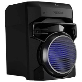 LG XL2, 80 Watt Party Speaker with Super Bass Boost, Karoke Bluetooth Party Speaker and LED Lighting, Black