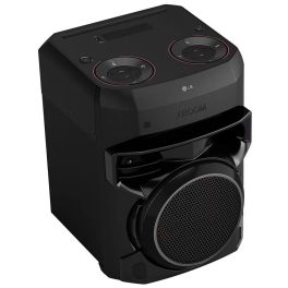 LG XL2, 80 Watt Party Speaker with Super Bass Boost, Karoke Bluetooth Party Speaker and LED Lighting, Black