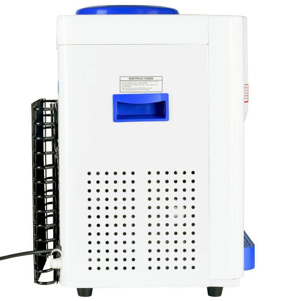 Haier Table Top Water Dispenser with Hot, Normal and Cold Tap, White