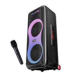 boAt PartyPal 600, 220 Watts Party Speaker with 7 Hours of Battery Backup, Black