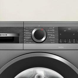 Bosch WNA2E4UCIN, 10.5/6 KG Inverter Fully Automatic Front Load Washer Dryer with LED Touch Display and 60 Litre Large Drum, Cast Iron Grey