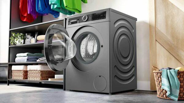 Bosch WNA2E4UCIN, 10.5/6 KG Inverter Fully Automatic Front Load Washer Dryer with LED Touch Display and 60 Litre Large Drum, Cast Iron Grey