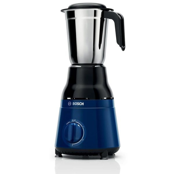 Bosch MG2213C3BI, TrueMixx Serie-2, 500 Watt 3 Jar Powerful Mixer Grinder 3 Jar with nylon Metal Couplers, Black and Blue