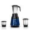 Bosch MG2213C3BI, TrueMixx Serie-2, 500 Watt 3 Jar Powerful Mixer Grinder 3 Jar with nylon Metal Couplers, Black and Blue