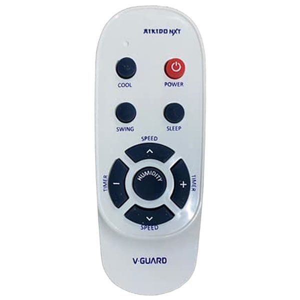 V-Guard Aikido B25, 25 Litre Personal Air Cooler with Honeycomb Cooling Pads and Remote, White