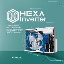 Haier HSU19K-PYFR5BN, 1.6 Ton 5 Star HEXA Inverter Smart Split AC with Copper, Wi-Fi, 4 Way Swing, Frost Self Clean, 20 Metres Air Throw, White