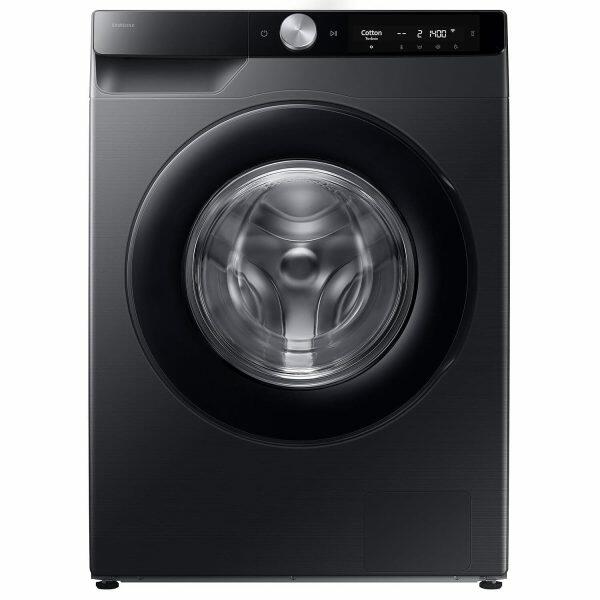 Samsung WW12DG6B24ABTL, 12KG 5 star Fully Front-Load Machine with Digital Inverter, AI Control, Super Speed, Wi-Fi and Inbuilt Heater, Black
