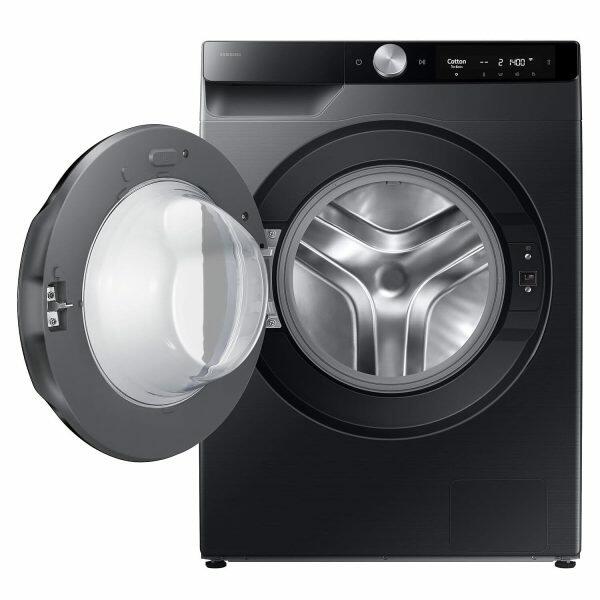 Samsung WW12DG6B24ABTL, 12KG 5 star Fully Front-Load Machine with Digital Inverter, AI Control, Super Speed, Wi-Fi and Inbuilt Heater, Black