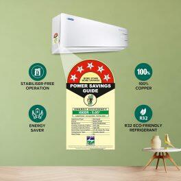 BlueStar IC512RNUR, 1.5 Ton 5 Star Smart Ready Inverter Split AC with 5-in-1 Convertible, Multi Sensors, Blue Fins and Self Diagnosis, White