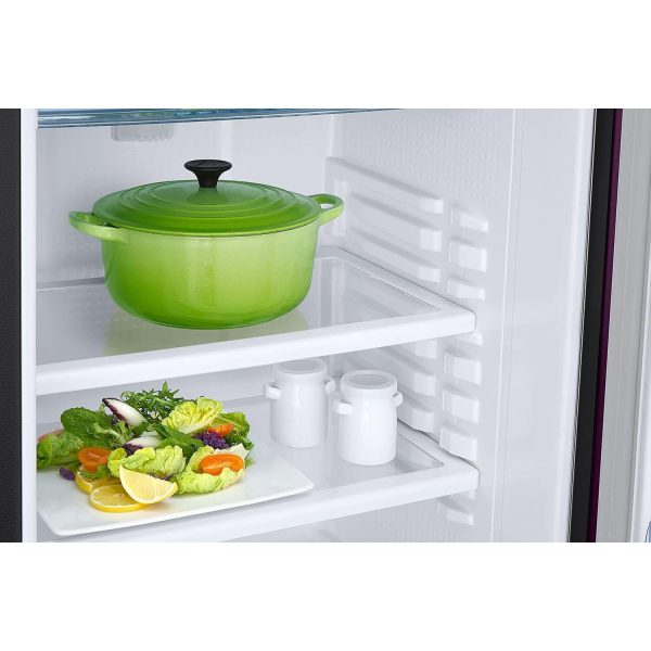 Samsung RR20C2723CR, 183 Litre 3 Star Single Door Refrigerator with Digital Inverter and Stabilizer Free Operation, Camellia Purple