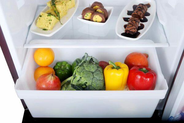 Lloyd GLDF214SGWS1PB, 200 Litre 4 Star Single Door Refrigerator with Base Stand and Inverter Compressor, Gardenia Wine