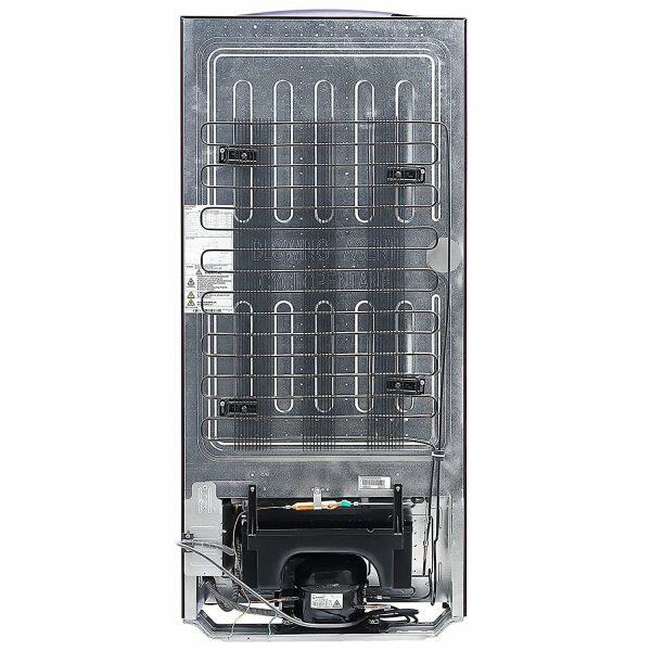Lloyd GLDC212Sbwt2Pb, 200 Litre 2 Star Single Door Refrigerator with Fast Ice Making Technology, Begonia Wine
