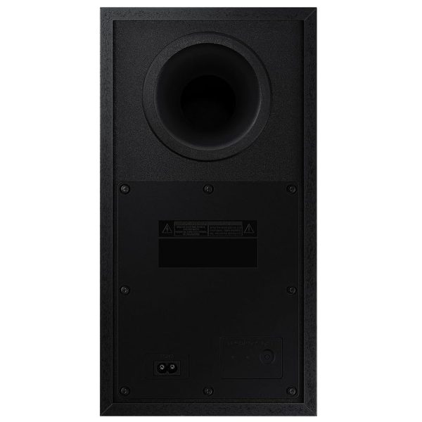 Samsung HW-C450/XL, 300 Watt 2.1 Channel Dolby Audio Soundbar, DTS Virtual:X, Surround Sound Expansion, Optical In, Wireless Subwoofer, Black