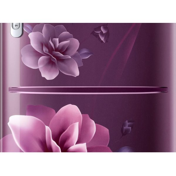 Samsung RR20C2723CR, 183 Litre 3 Star Single Door Refrigerator with Digital Inverter and Stabilizer Free Operation, Camellia Purple
