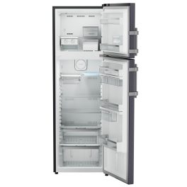 Liebherr TELCSB 3151, 316 Litre 2 Star Inverter Double Door Refrigerator with Hot to Cool, Lever Handle and 20 Years Compressor Warranty, Cobalt steel