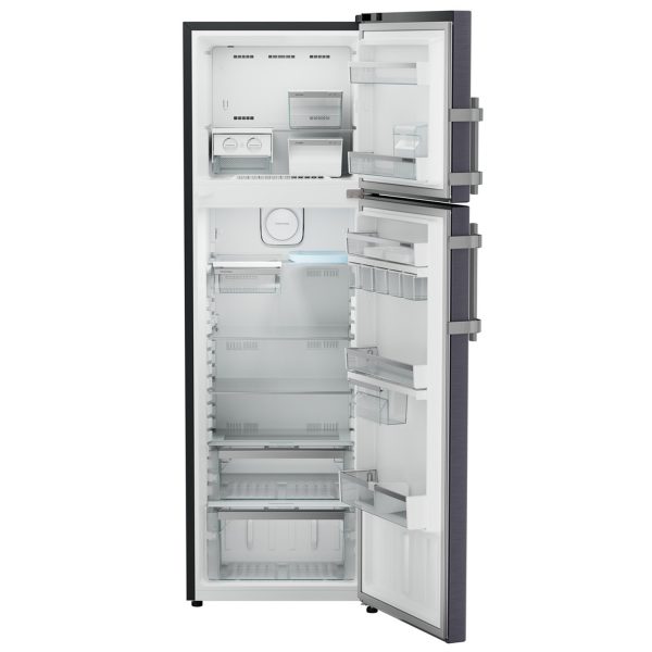 Liebherr TELCSB 3151, 316 Litre 2 Star Inverter Double Door Refrigerator with Hot to Cool, Lever Handle and 20 Years Compressor Warranty, Cobalt steel