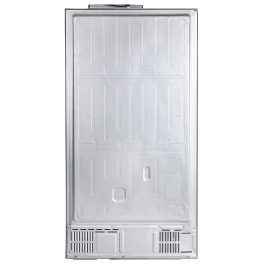 Haier HRT-683GOG, 598 Litre 3 Star 3 Door Side by Side Inverter Refrigerator with Digital Control Panel, 83% Convertible Fridge, Grey Onyx Glass