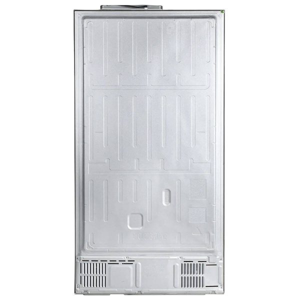 Haier HRT-683GOG, 598 Litre 3 Star 3 Door Side by Side Inverter Refrigerator with Digital Control Panel, 83% Convertible Fridge, Grey Onyx Glass