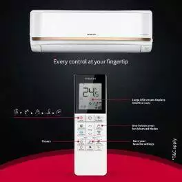 Hitachi RASG312PCAISF, 1 Ton 3 Star Inverter Split AC with ice Clean Xpandable Plus, 100% Copper and Dust Filter, Dual Gold