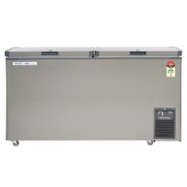 Voltas CVF360, 360 Litre Double Door Convertible Deep Freezer with 5 Star Rating and 4 Year Compressor Warranty, White