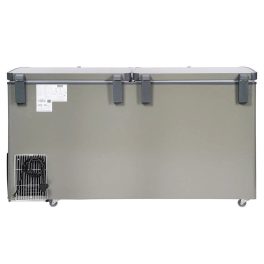 Voltas CVF460, 460 Litre Convertible Double Door Deep Freezer with 5 Star Rating and 4 Year Compressor Warranty, Grey