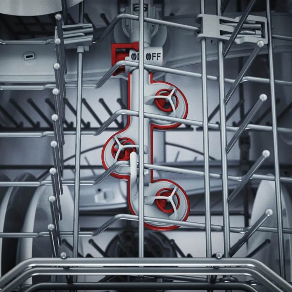 Bosch SMS6IKW01I, 14 Place Dishwasher with Wi-Fi, Steam, Dosage Assist and Rackmatic, White