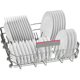 Bosch SMV6HMX01I, 15 Place Built-In Dishwasher with Rackmatic, Wi-Fi, Vario Flex Basket, Vario Drawer and Steam, White