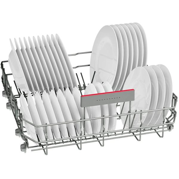 Bosch SMV6HMX01I, 15 Place Built-In Dishwasher with Rackmatic, Wi-Fi, Vario Flex Basket, Vario Drawer and Steam, White
