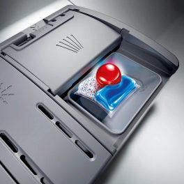 Bosch SMS6IKI01I, 14 Place Dishwasher with Wi-Fi, Steam, Dosage Assist and Rackmatic, Silver Inox