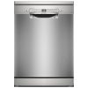 Bosch SMS6IKI01I, 14 Place Dishwasher with Wi-Fi, Steam, Dosage Assist and Rackmatic, Silver Inox