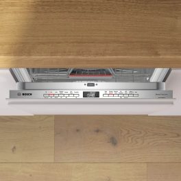 Bosch SMV6HMX01I, 15 Place Built-In Dishwasher with Rackmatic, Wi-Fi, Vario Flex Basket, Vario Drawer and Steam, White