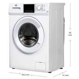 BPL BFW-7001MXCW, 7 Kg Front Loading Fully Automatic Washing Machine with Promax Inverter Motor, GermKill Mode, Crimson White