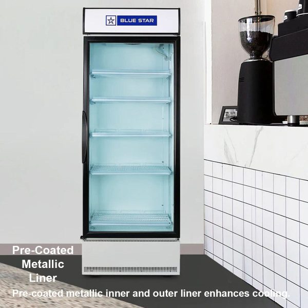 Blue Star SC650F, 595 Litres Direct Cool Single Door Refrigerator with Temperature Settings, White