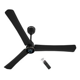 Atomberg Renesa Halo Smart 1200MM, 48Inch 5-star BLDC Ceiling Fan with Remote, Works with Alexa, High Air Delivery, 3-Year Warranty, Midnight Black