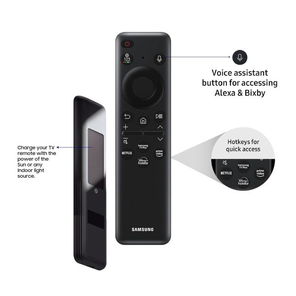 SAMSUNG QA55Q7FAAQLXL, 138 cm (55 inch) 4K Ultra HD QLED Smart Tizen TV with Alexa & Google Assistant, Black