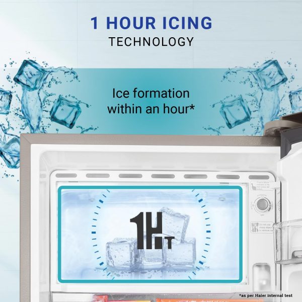 Haier HRD-2105BNS-P. 190 L 5 Star Direct Cool-Single Door Refrigerator, Stabilizer Free Operation, Nickel Steel