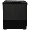 Kenstar KS85HG-BGU7, 8.5KG Semi Automatic Washing Machine with 3 wash programs, Toughened Glass Lid and Aqua Force Technology, Black Grey
