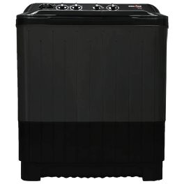 Kenstar WM WM KS80PL-BGU7, Semi Automatic Washing Machine (8 KG), 3 wash programs,Aqua Force Technology, Black Grey