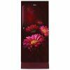 Haier HRD-2103PRH-P, 190 Litre 3 Star Single Door Refrigerator with One Hour Icing Technology and Stabilizer Free Operation, Red Hilton
