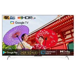 AL86GU-SFP, 4K UHD Smart Led Google TV, Built in Chromecast, Black