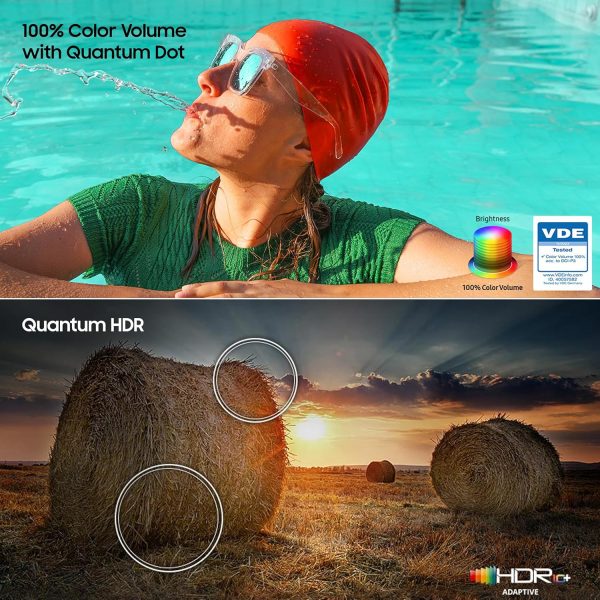 Samsung U8100, 43 inch (108 cm) 4K Ultra HD Smart LED TV, Crystal Processor, 4K Upscaling, Eco Sensor, Black