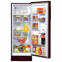 Haier HRD-2103PDG-P, 190 Litre 3 Star Direct Cool-Single Door With Base Drawer Refrigerator, One Hour Icing Technology and Stabilizer Free Operation, Daisy Glass