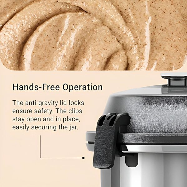 Atomberg Zenova 4 Jar Mixer Grinder with Coarse Mode getting Silbatta like texture, White