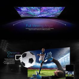 Haier H43K85FFX, Full HD Smart Google TV 109cm (43) with HDR, Dolby Audio, Black