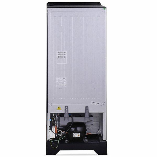 Haier HRD-2103PDG-P, 190 Litre 3 Star Direct Cool-Single Door With Base Drawer Refrigerator, One Hour Icing Technology and Stabilizer Free Operation, Daisy Glass