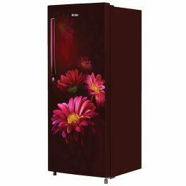Haier HRD-2103CRH-P, 190 Litre 3 Star Single Door Refrigerator with One Hour Icing Technology and Stabilizer Free Operation, Red Hilton