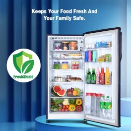 Kenstar REFKD202PTMI, 175L 2 Star Direct Cool Refrigerator, Stabilizer-free operation, 10 Years Warranty on Compressor, Mist Blue
